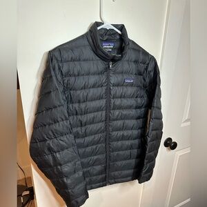 Patagonia Kids Puffer Down Sweater Jacket in Black